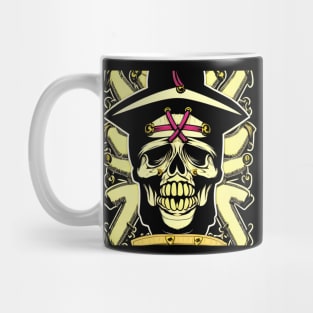 pirate skull artwork Mug